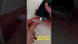 Conectando microfone externo no iPhone #iphone #smartphone #dicasparaiphone