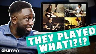 Larnell Lewis Reacts To Snarky Puppy Drum Covers