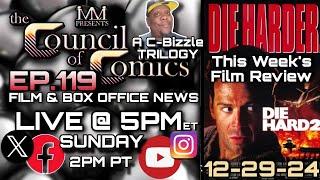 DIE HARD 2 Film Review! FILM & BOX OFFICE NEWS! LIVE ep119 Dec. 29, 2024 #action #EXPLORE