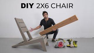 Making an Outdoor Chair out of a 2x6