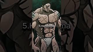 Top 10 STRONGEST Characters in Pickle Ark #baki #bakihanma