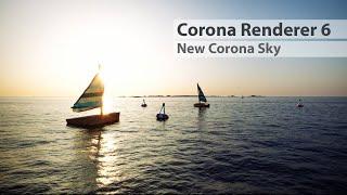 Corona Renderer 6 for 3ds Max | New Corona Sky