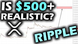 Is it REALISTIC for the Ripple XRP CHART to EXPLODE above $500?