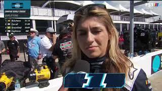 HAILIE DEEGAN INTERVIEW - 2022 RACKLEY ROOFING 200 QUALIFYING NASCAR TRUCK SERIES AT NASHVILLE