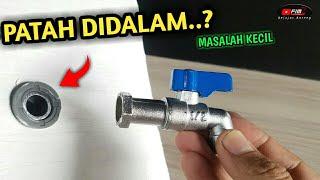 2 CARA MUDAH MENGATASI KRAN AIR YANG PATAH DIDALAM DENGAN ALAT SEDERHANA||REMOVE BROKEN WATER FAUCET