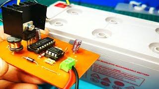 Simple Battery Desulfator Circuits  - simple battery recovery