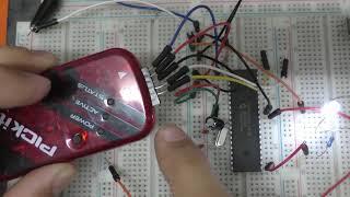 PIC microcontroller practical course - 04 [PICkit3 ICSP]