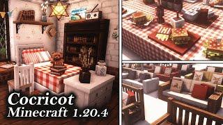 BEST Furniture Mod for Minecraft 1.20.4 | Minecraft Cocricot Review & Showcase