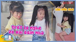 Bảo Ngọc trét lọ nghẹ vào vai "cơ hàn" quét nhà lau cửa làm nền cho chị 2 Bảo Nhi