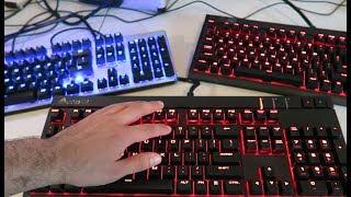 Blue Switches VS Red Switches VS Brown Switches | Mechanical Keyboard Comparison