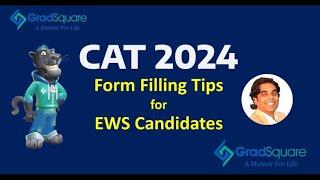 CAT 2024 Application & EWS Criteria | How to fill EWS category section | Serial Number |