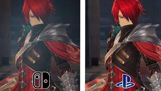 Ys IX Monstrum Nox | Graphics Comparison (Switch vs PS4)