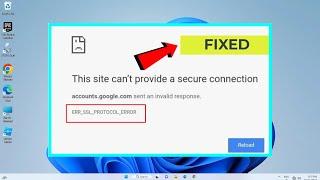 (FIXED) ERR SSL PROTOCOL ERROR in Browser | Easy fix | 2023