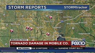 Several confirmed tornadoes in Mobile area