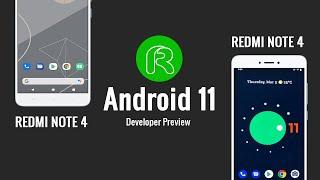 How To Install Android 11 Developer Preview On Redmi Note 4