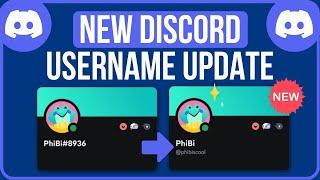 NEW DISCORD USERNAME UPDATE | How to Change Discord Username in 2024 (PC&Mobile)