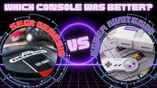 Which Console Was Better? Super Nintendo or Sega Genesis?  |  Gaming