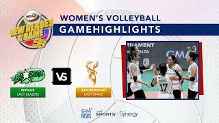 NCAA Women’s Volleyball: Benilde vs. SSC-R (Highlights) | NCAA Season 99