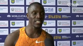 Letsile Tebogo discusses 200m World Record attempt after his victory at Silesia Diamond League 2024