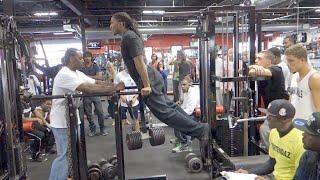 Weighted Dips Competition - Blaq Ninja's Last Man Standing | Thats Good Money