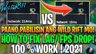 lol Wild Rift HOW TO FIX FPS DROP/ LAG ISSUE! in Wild Rift 100% WORKING IN ALL DEVICES 2021