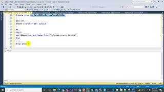 SQL Server Stored Procedure | Return vs Ouput in Store Procedure | Advantages of Store Procedure