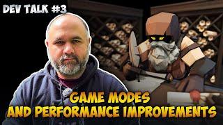 Game Modes and Performance Improvements - Dev talk #3