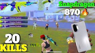 POCO F3 pubg! BGMI Gaming Test Still Best for gaming Snapdragon 870 Proceccer Livik Gamplay