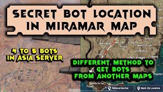 BOT LOCATION IN PUBG MOBILE || MIRAMAR || SECRET BOT LOCATION IN MIRAMAR MAP || HOGWARTS GAMING