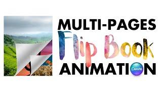 Canva Tutorial Create a Stunning Flip Book Animation for Multiple Pages