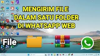 how to send folders via WhatsApp