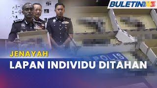 JENAYAH | Polis Tumpas Sindiket Edar Dadah, Seludup Senjata Api