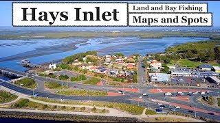 HAYS INLET, fishing Redcliffe maps and spots