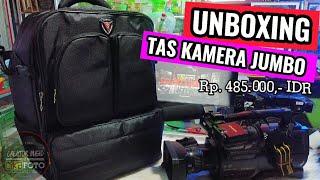 UNBOXING TAS KAMERA VIDEO FOTO JUMBO TERBARU TAS KAMERA SYUTING SHOOTING