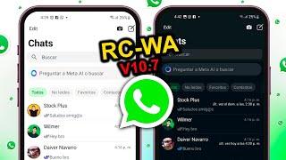 Nuevo WhatsApp Estilo iPhone de RCMods V10.7 + Nuevo Activador