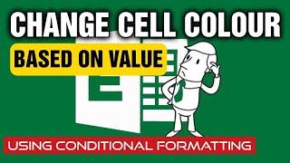 Change The Cell Colour Based On The Values Using Conditional Formatting in Microsoft Excel - 2021
