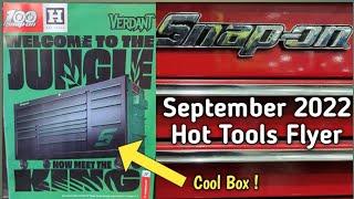 Snap On Tools September 2022 Hot Tools Flyer By:  Shaners Mechanic Life