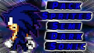 Pack Sprites SEMI DARK SONIC (recortados por mi uwu)