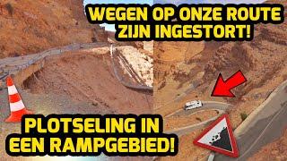 WEGEN OP ONZE ROUTE ZIJN INGESTORT! WE RIJDEN PLOTSELING IN EEN RAMPGEBIED #301