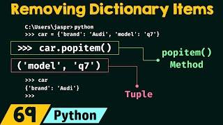 Removing Dictionary Items in Python