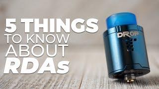 5 Tips to Know Before Buying an RDA