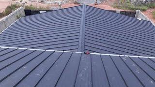 Walkthrough of Property | Aluminum Aluzinc Roofing Sheets | Job Well Done| #Building in Ghana