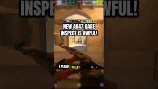 The NEW AK47 RARE Animation SUCKS!#cs2 #counterstrike2