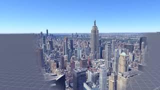 Flying around New York City in MixedReality Google Earth app (2)