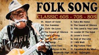 American Folk Songs  Classic Folk & Country Music 70's 80's Full Album  Country Folk Music #90s #s