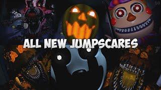 ВСЕ НОВЫЕ СКРИМЕРЫ - ALL NEW JUMPSCARES - FNAF 4 Halloween Edition