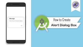 How to Create Alert Dialog Box in Android Studio | AlertDialogBox | Android Coding