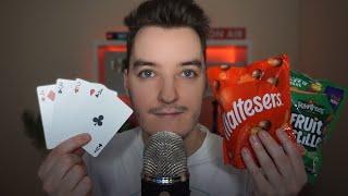 ASMR | Solitaire and Candy Eating