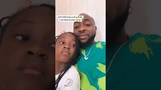 soo cute, Davido and her second child #foryou #greenscreen #gistloverblog #viral #gistalways