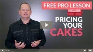 How to Price Your Cakes | Free Professional Cake Tips | Paul Bradford Sugarcraft School